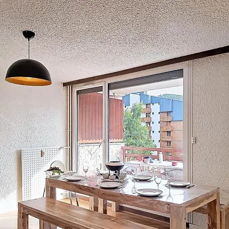 Meijotel - Pratique Et Tres Bien Equipe . Au Pied Des Pistes . Centre Station Mae-9443 Apartment